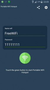 اسکرین شات برنامه Portable Wi-Fi Hotspot - Wifi Hotspot Free 2