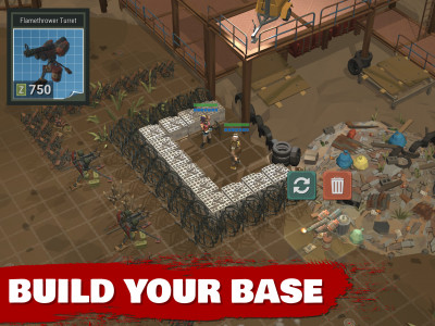 اسکرین شات بازی Overrun: Zombie Tower Defense 3