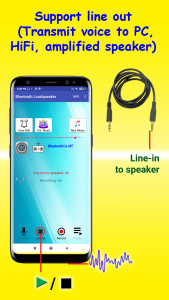 اسکرین شات برنامه Bluetooth Loudspeaker 5