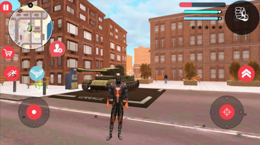 اسکرین شات برنامه Immortal Tornado Flame Hero Vegas Crime Vice Sim 2