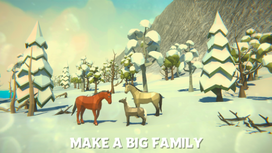 اسکرین شات بازی Winter Horse Simulator - Winter Family Adventure 3