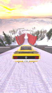 اسکرین شات بازی Car Winter Sports 2