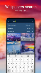 اسکرین شات 3 برنامه Winter Wallpapers 4K