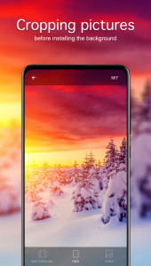 اسکرین شات 4 برنامه Winter Wallpapers 4K