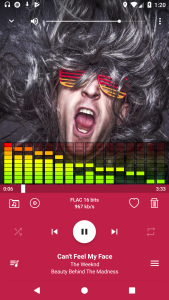 اسکرین شات برنامه WinVibe Music Player 1