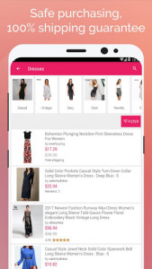 اسکرین شات برنامه Cheap women's clothes online shopping stores 2