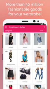 اسکرین شات برنامه Cheap women's clothes online shopping stores 1