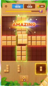 اسکرین شات 4 بازی Block Crush: Wood Block Puzzle