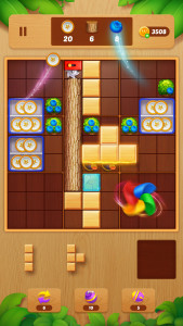 اسکرین شات 2 بازی Block Crush: Wood Block Puzzle