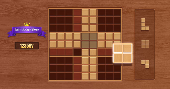 اسکرین شات 2 بازی Block Puzzle: Wood Sudoku Game