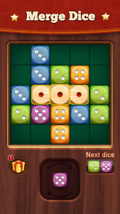 اسکرین شات 1 بازی Woody Dice Merge Puzzle