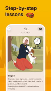 اسکرین شات 4 برنامه Woofz - Puppy and Dog Training