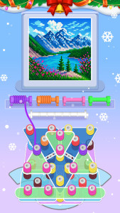 اسکرین شات 4 بازی Wool Sort - Yarn Unravel Games