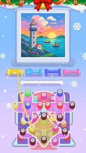 اسکرین شات 5 بازی Wool Sort - Yarn Unravel Games