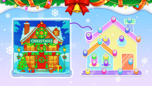 اسکرین شات 6 بازی Wool Sort - Yarn Unravel Games