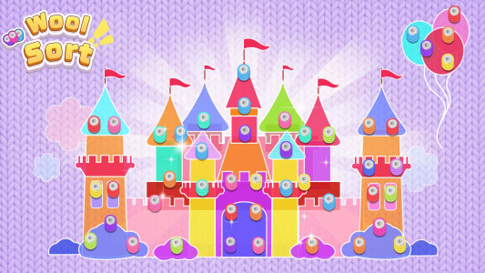 اسکرین شات 3 بازی Wool Sort