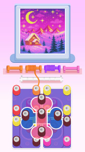 اسکرین شات 5 بازی Wool Sort - Yarn Unravel Games