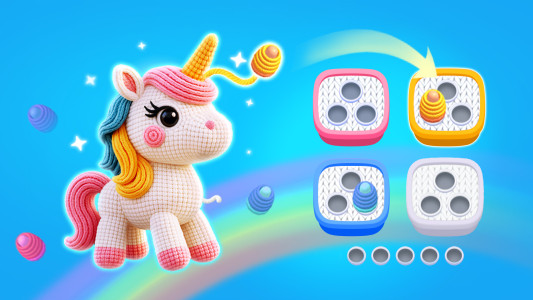 اسکرین شات 6 بازی Wool Saga 3D - Yarn Games