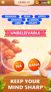 اسکرین شات 3 بازی Word Bubble Puzzle - Word Game