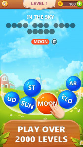 اسکرین شات 1 بازی Word Bubble Puzzle - Word Game