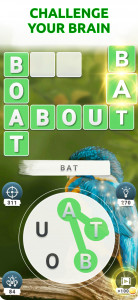 اسکرین شات 1 بازی Word Connect - Words of Nature