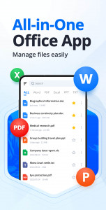 اسکرین شات برنامه Docx Reader - Office Viewer 1