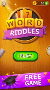 اسکرین شات بازی Word Riddles - Free Offline Word Games Brain Test 5
