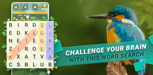 اسکرین شات 6 بازی Word Search Nature Puzzle Game