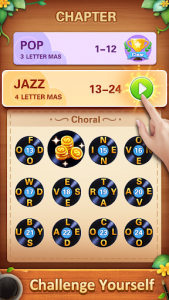 اسکرین شات بازی Word Games Music - Crossword Puzzle 7