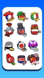 اسکرین شات 3 بازی Country Balls: World Connect