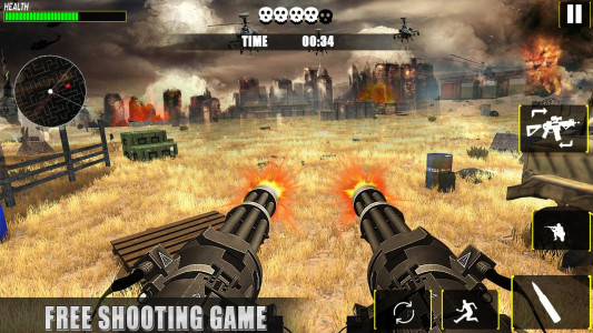اسکرین شات بازی World War Gunner Simulation: W 5