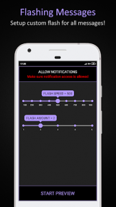 اسکرین شات برنامه FlashX 2020: Flashing Alerts For Calls, SMS & Apps 4