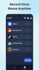 اسکرین شات 5 برنامه Auto Clicker - Automatic Tap
