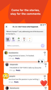 اسکرین شات 4 برنامه Wattpad - Read & Write Stories