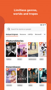 اسکرین شات برنامه Wattpad - Read & Write Stories 3