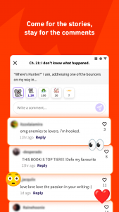 اسکرین شات 4 برنامه Wattpad - Read & Write Stories