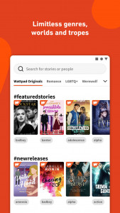 اسکرین شات برنامه Wattpad - Read & Write Stories 3