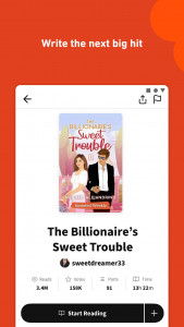 اسکرین شات 5 برنامه Wattpad - Read & Write Stories