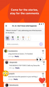 اسکرین شات 4 برنامه Wattpad - Read & Write Stories