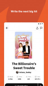 اسکرین شات 4 برنامه Wattpad Beta