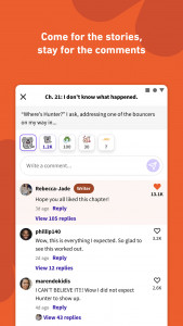 اسکرین شات 3 برنامه Wattpad Beta