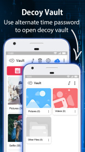 اسکرین شات 4 برنامه Clock Vault-Hide Photos,Videos