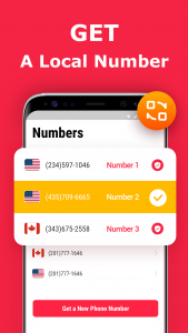 اسکرین شات 2 برنامه Second Phone Number