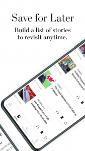 اسکرین شات 3 برنامه The Wall Street Journal.