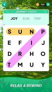 اسکرین شات 1 بازی Word Search Journey: More Fun!