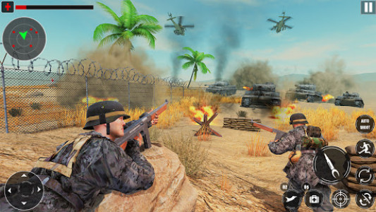 اسکرین شات بازی Call of shooter Duty: World War ww2 Shooting Games 2