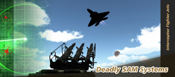 اسکرین شات 4 بازی Air Scramble : Interceptor Fighter Jets