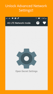 اسکرین شات برنامه 4G Only Network Mode 1