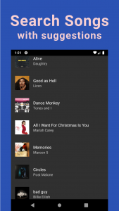 اسکرین شات 6 برنامه Unlimited MP3 Music Downloader