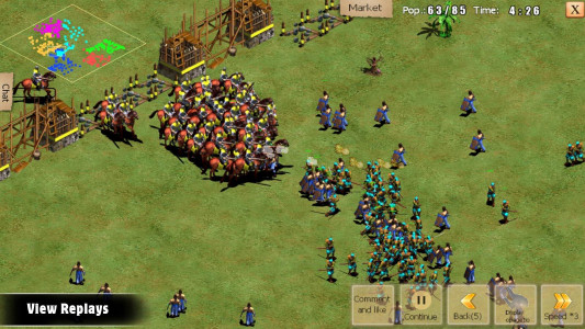 اسکرین شات 4 بازی War of Empire Conquest：3v3